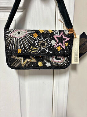 Beaded Shoulder Bag